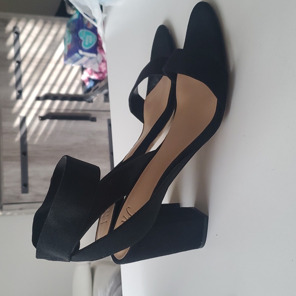 Black heels